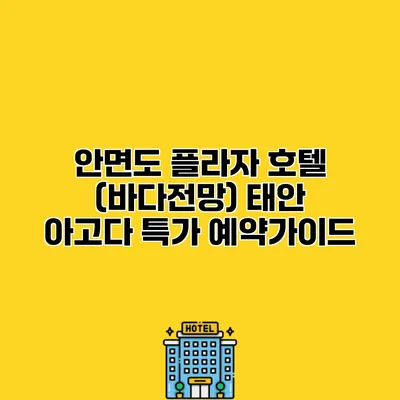 안면도 플라자 호텔 (바다전망) 태안 아고다 특가 예약가이드