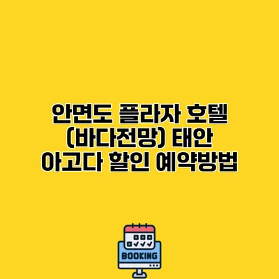 안면도 플라자 호텔 (바다전망) 태안 아고다 할인 예약방법