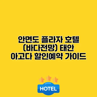 안면도 플라자 호텔 (바다전망) 태안 아고다 할인예약 가이드