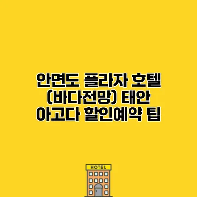안면도 플라자 호텔 (바다전망) 태안 아고다 할인예약 팁