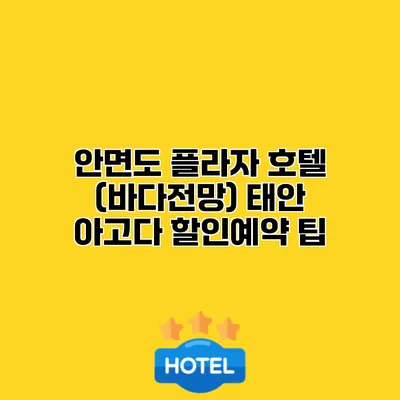 안면도 플라자 호텔 (바다전망) 태안 아고다 할인예약 팁