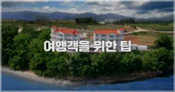 여행객을 위한 팁